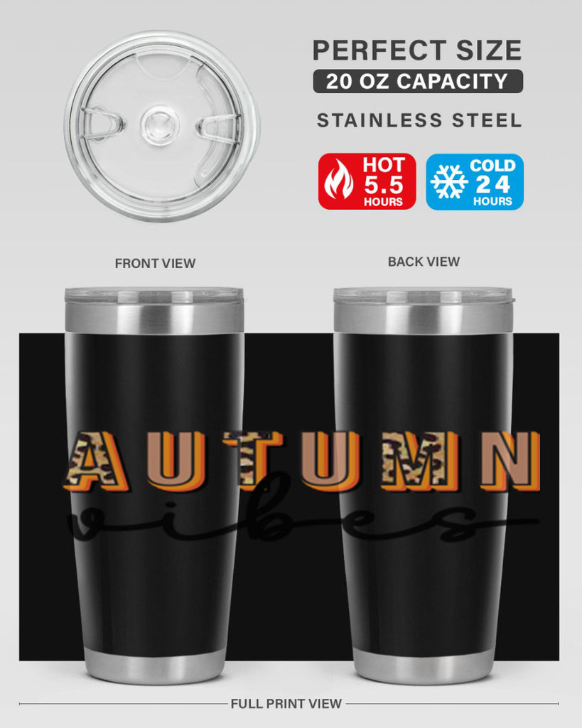 Autumn Vibes 37#- fall- Tumbler