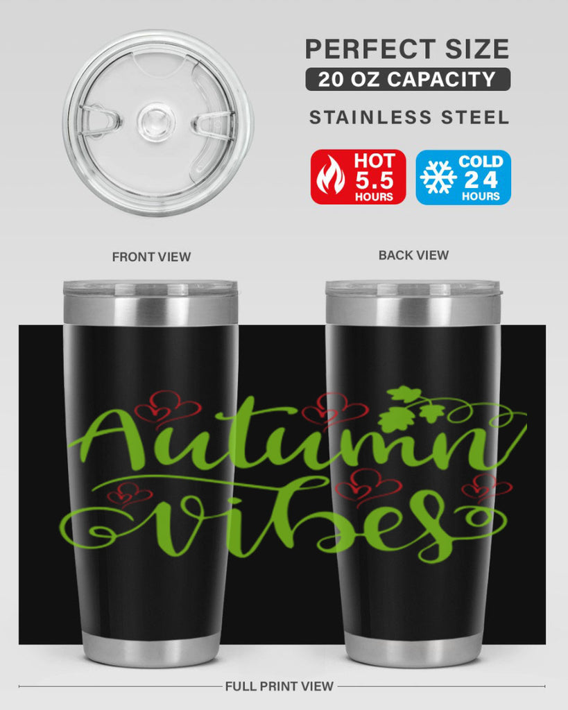Autumn Vibes 40#- fall- Tumbler