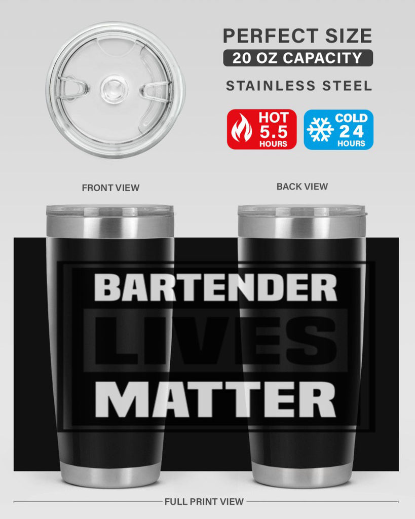 BARTENDER Style 7#- bartender- tumbler