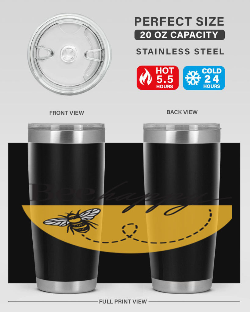 Bee Happy30#- spring- Tumbler