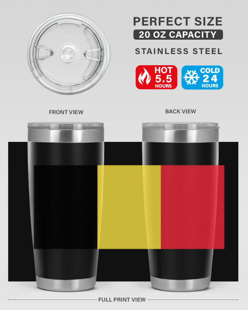 Belgium 181#- world flags- Tumbler