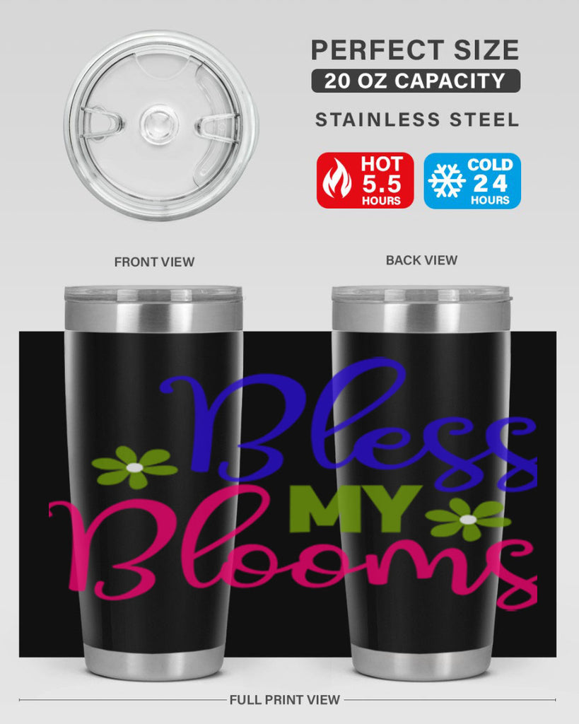 Bless My Blooms 46#- spring- Tumbler