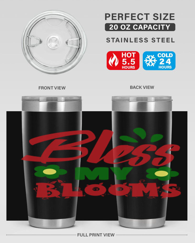 Bless My Blooms 61#- spring- Tumbler