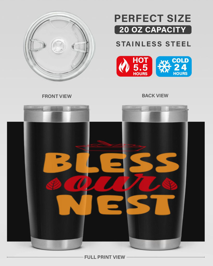 Bless our nest 54#- spring- Tumbler