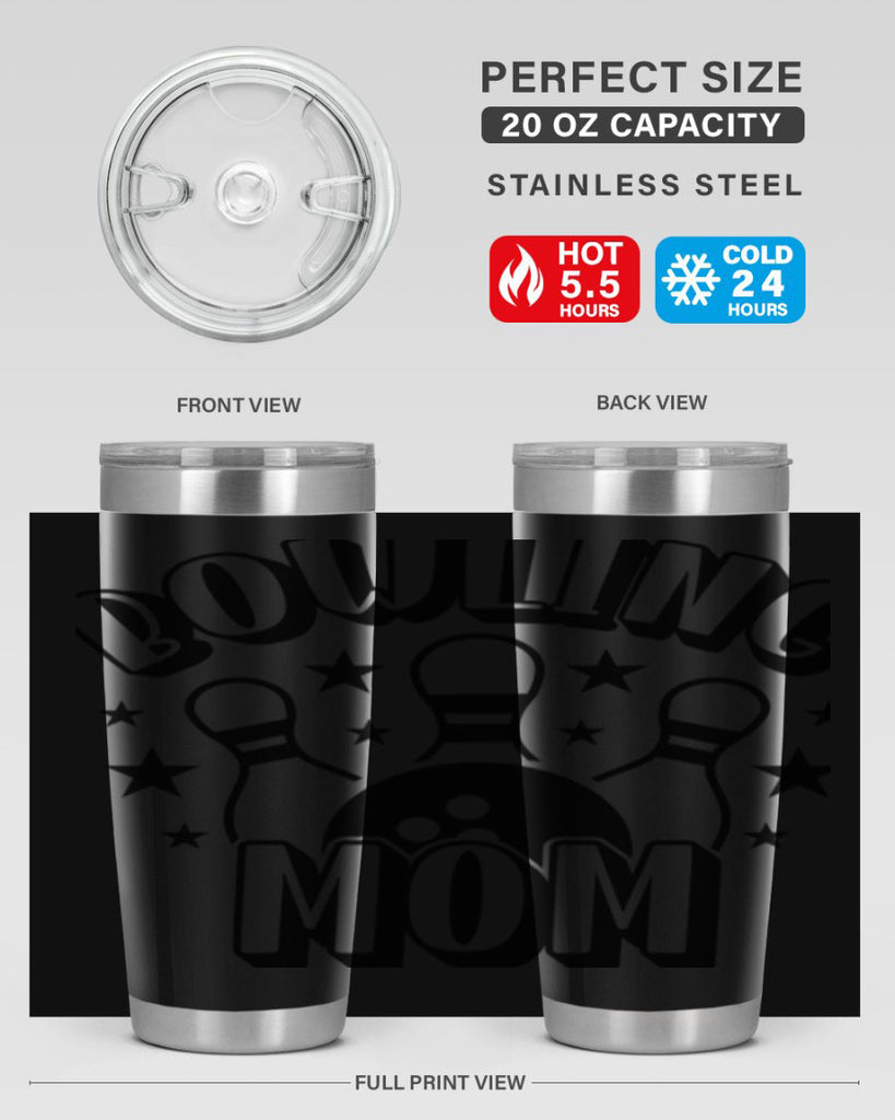 Bowling mom 1404#- bowlig- Tumbler
