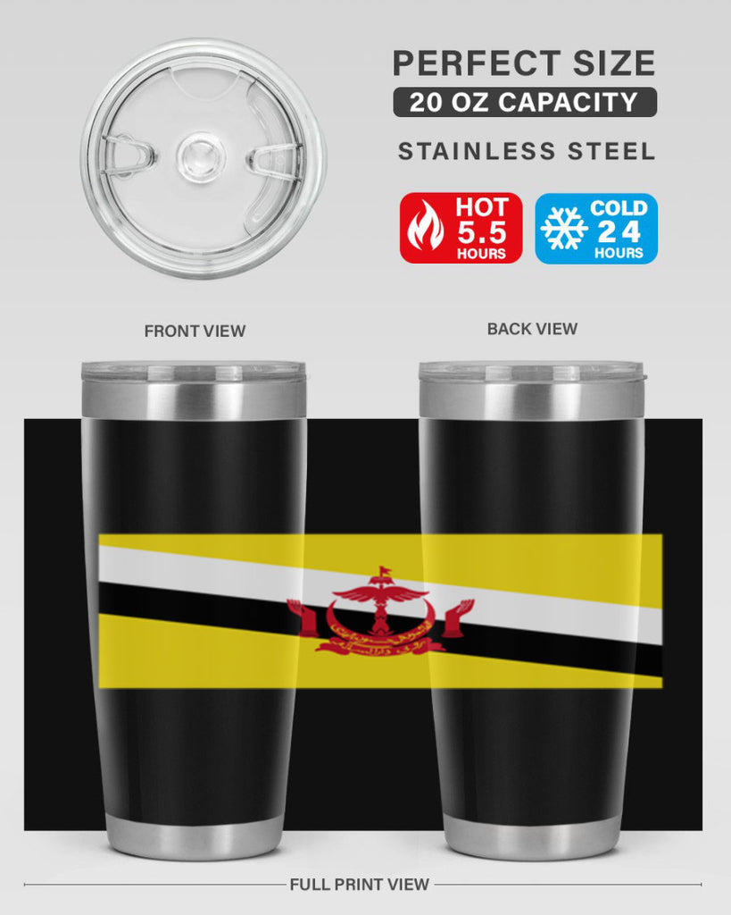 Brunei 173#- world flags- Tumbler