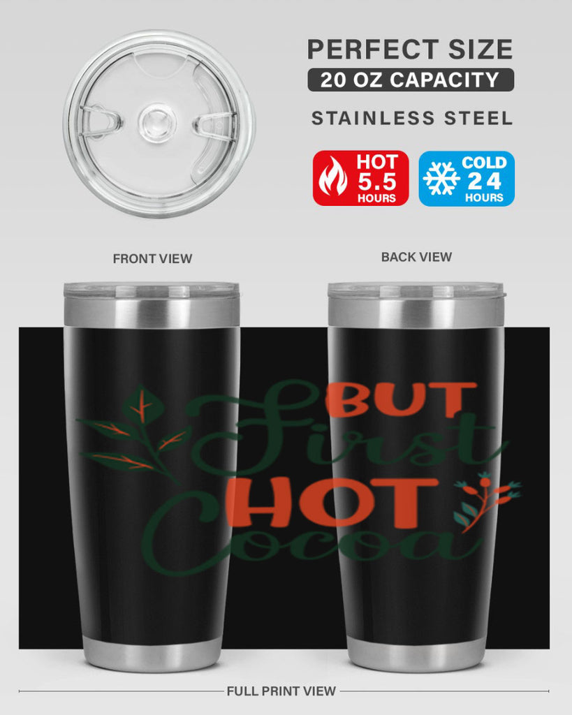 But First Hot Cocoa 34#- winter- Tumbler