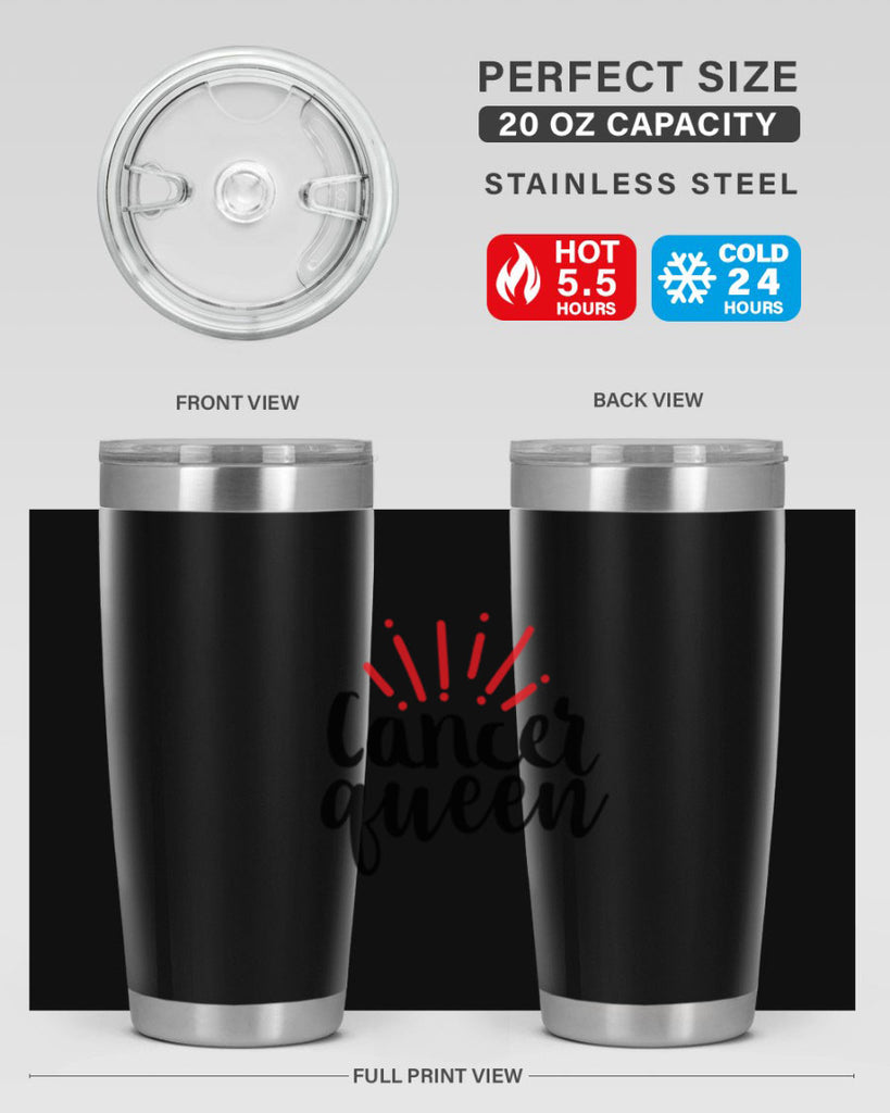 Cancer queen 149#- zodiac- Tumbler