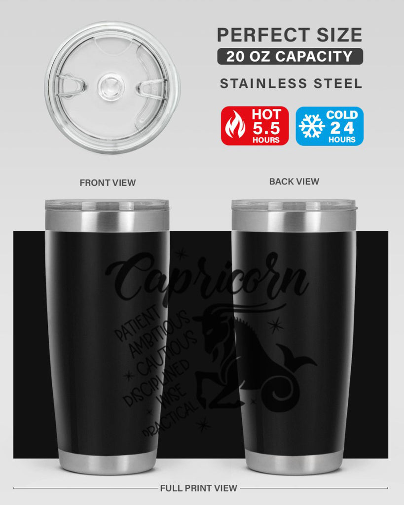 Capricorn 188#- zodiac- Tumbler