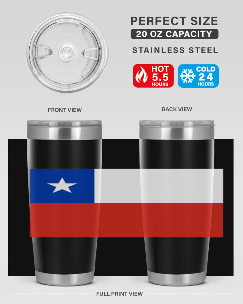 Chile 163#- world flags- Tumbler
