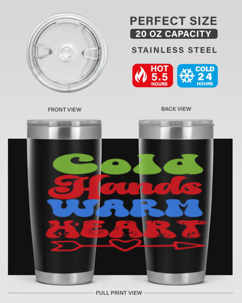 Cold hands warm heart 52#- winter- Tumbler