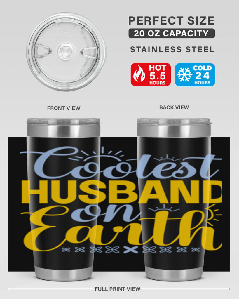 Coolest husband on earth61#- winter- Tumbler