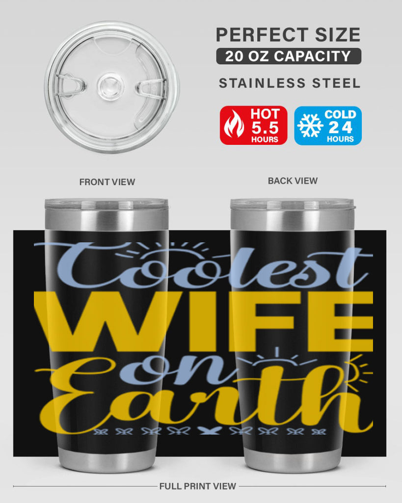 Coolest wife on earth62#- winter- Tumbler