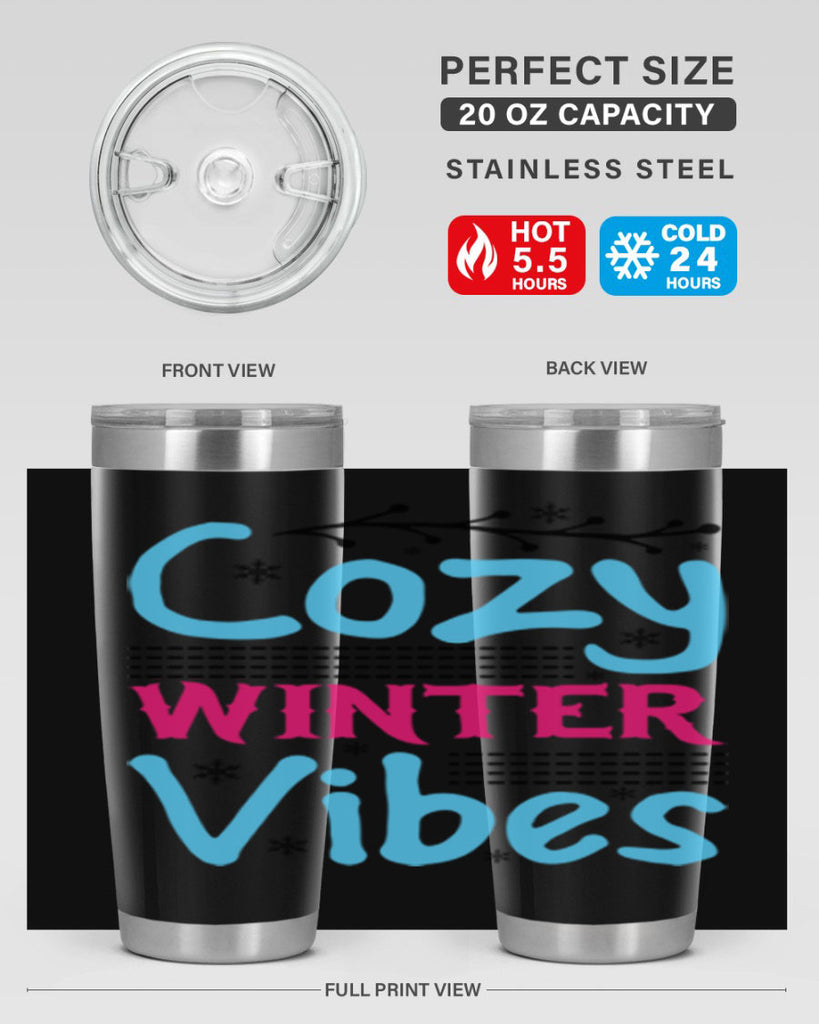 Cozy Winter Vibes Graphics 81#- winter- Tumbler