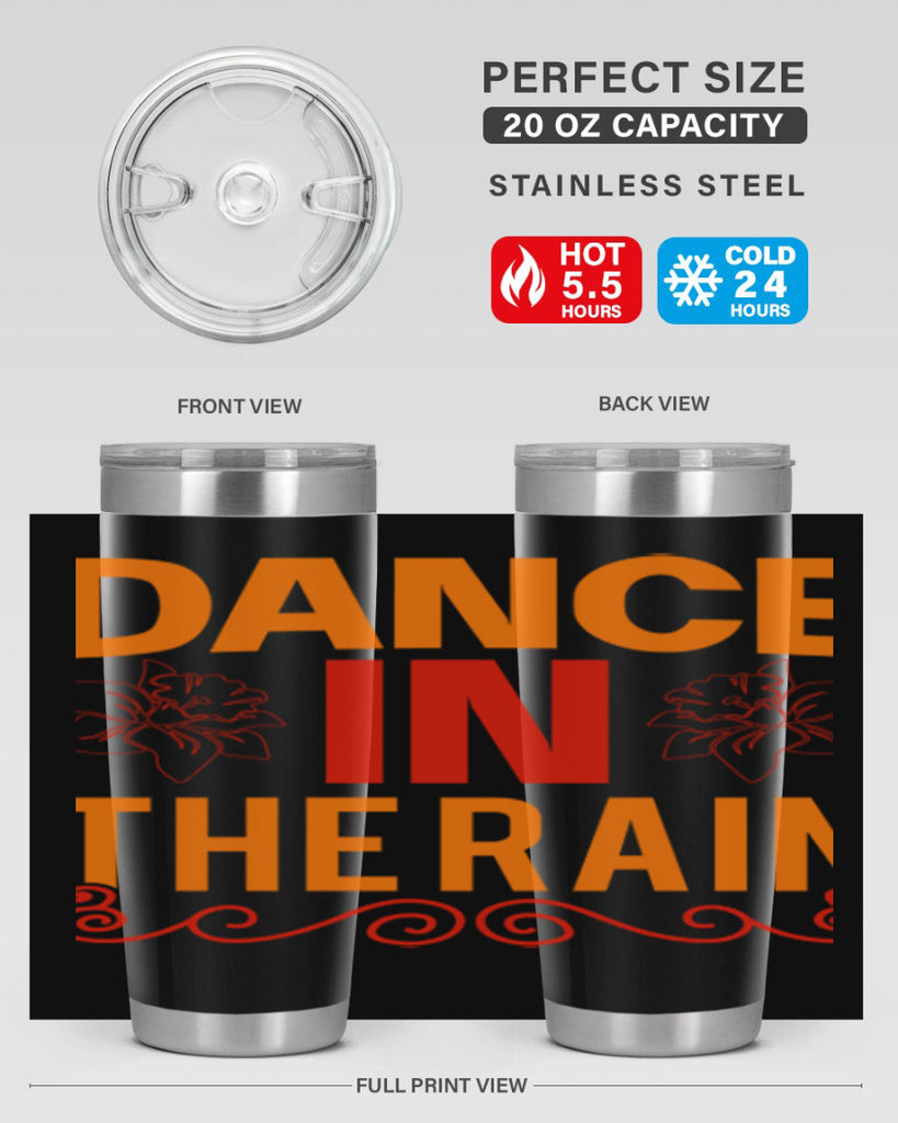 Dance in the rain 117#- spring- Tumbler