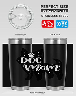 Dog Mom Style 27#- dog- Tumbler
