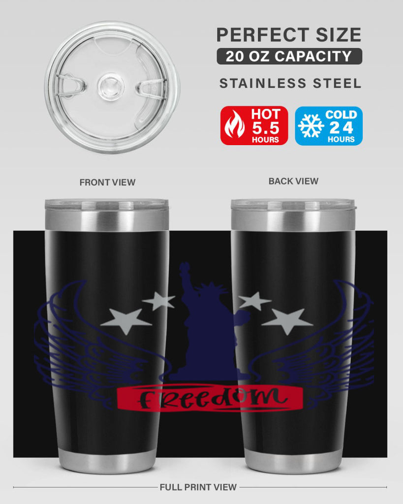 Freedom Style 150#- Fourt Of July- Tumbler