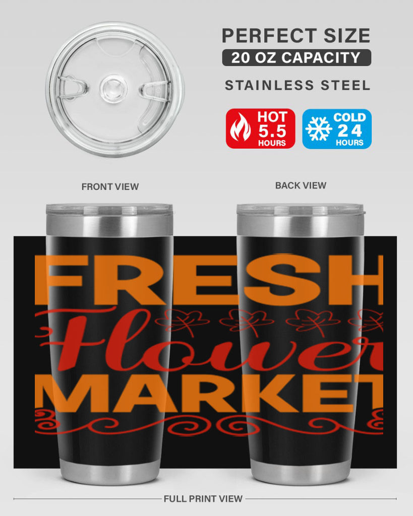 Fresh flower market 143#- spring- Tumbler