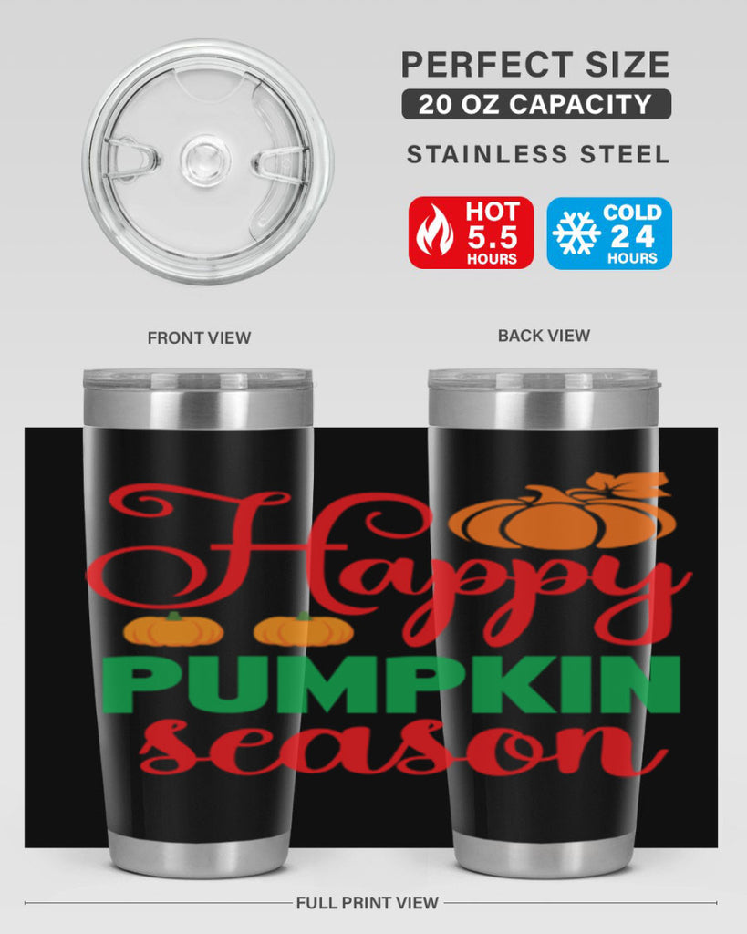 HAPPYPUMPKINSEASON 257#- fall- Tumbler