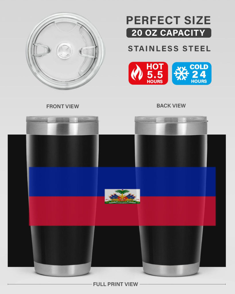 Haiti 125#- world flags- Tumbler