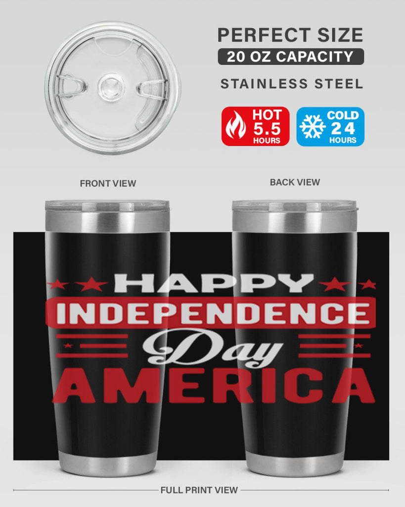 Happy independece day America Style 103#- Fourt Of July- Tumbler