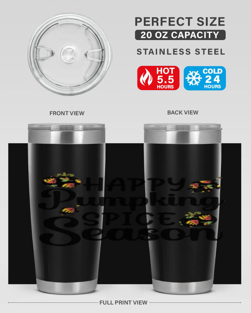 Happypumpkinspiceseason 258#- fall- Tumbler