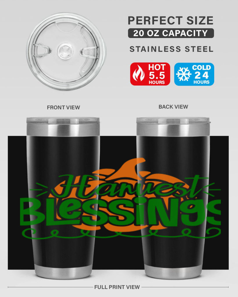 Harvest Blessings 265#- fall- Tumbler