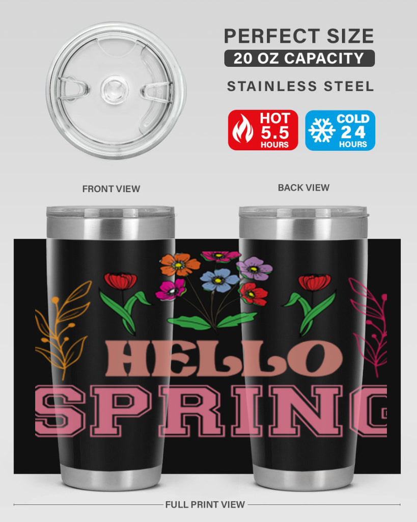 Hello Spring  234#- spring- Tumbler