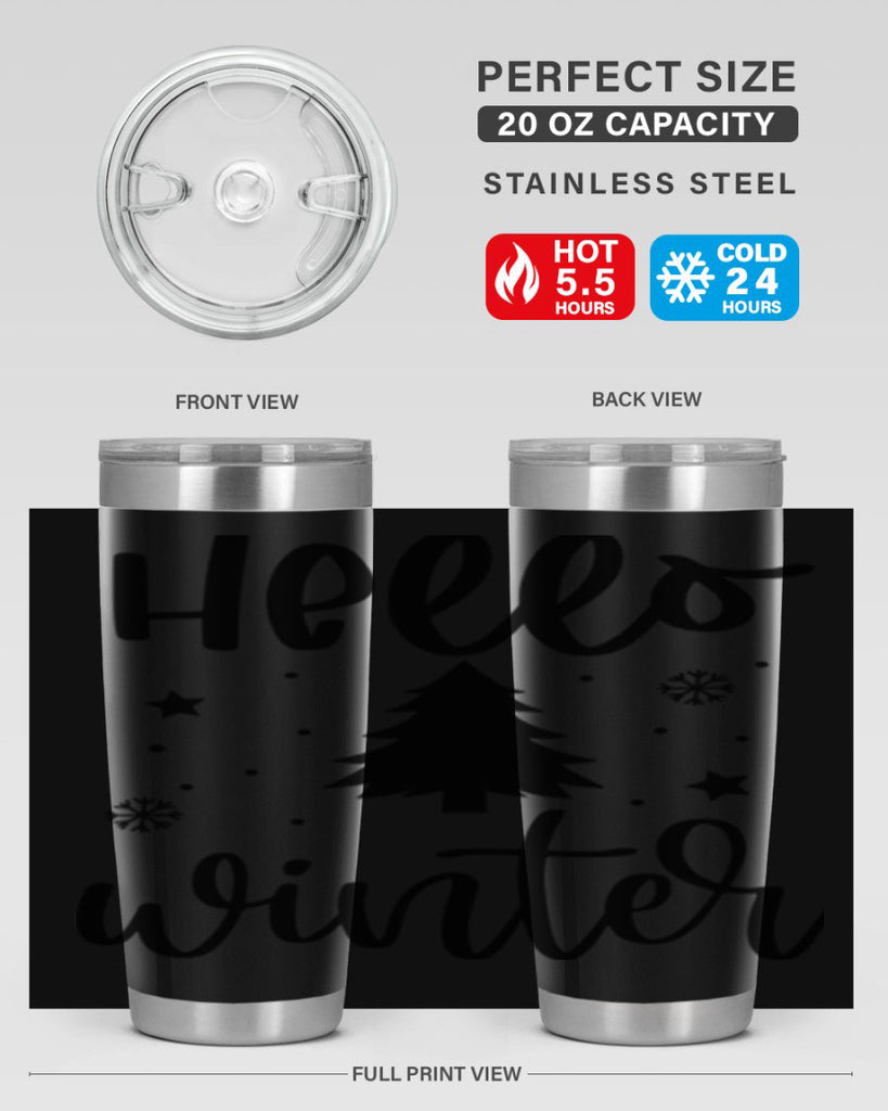 Hello Winter 162#- winter- Tumbler