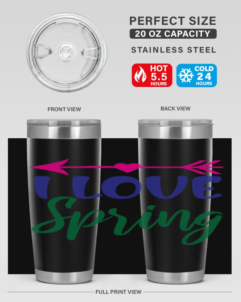 I Love Spring 272#- spring- Tumbler