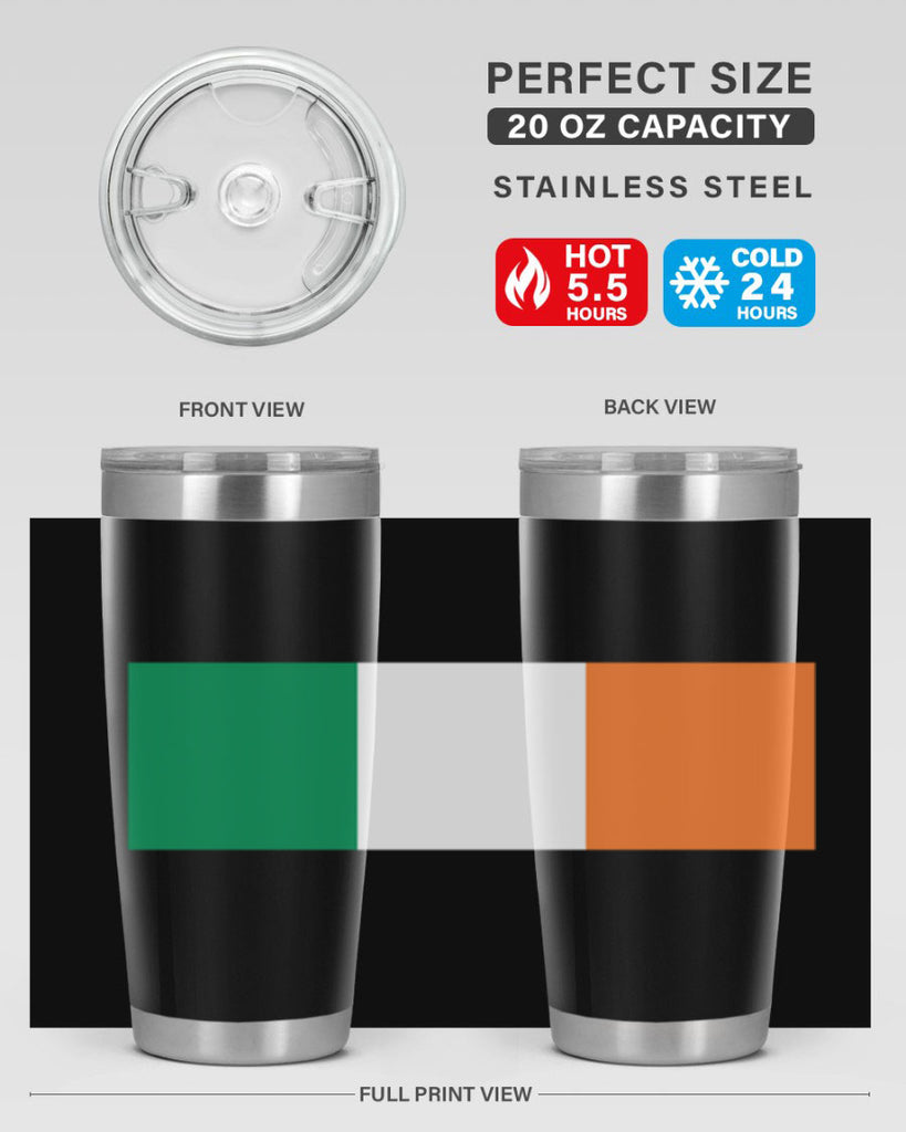 Ireland 117#- world flags- Tumbler