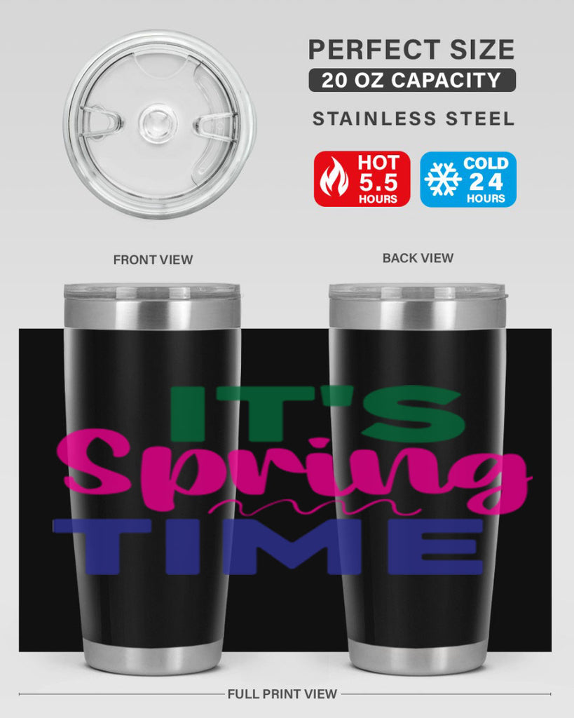 It's Spring Time 278#- spring- Tumbler