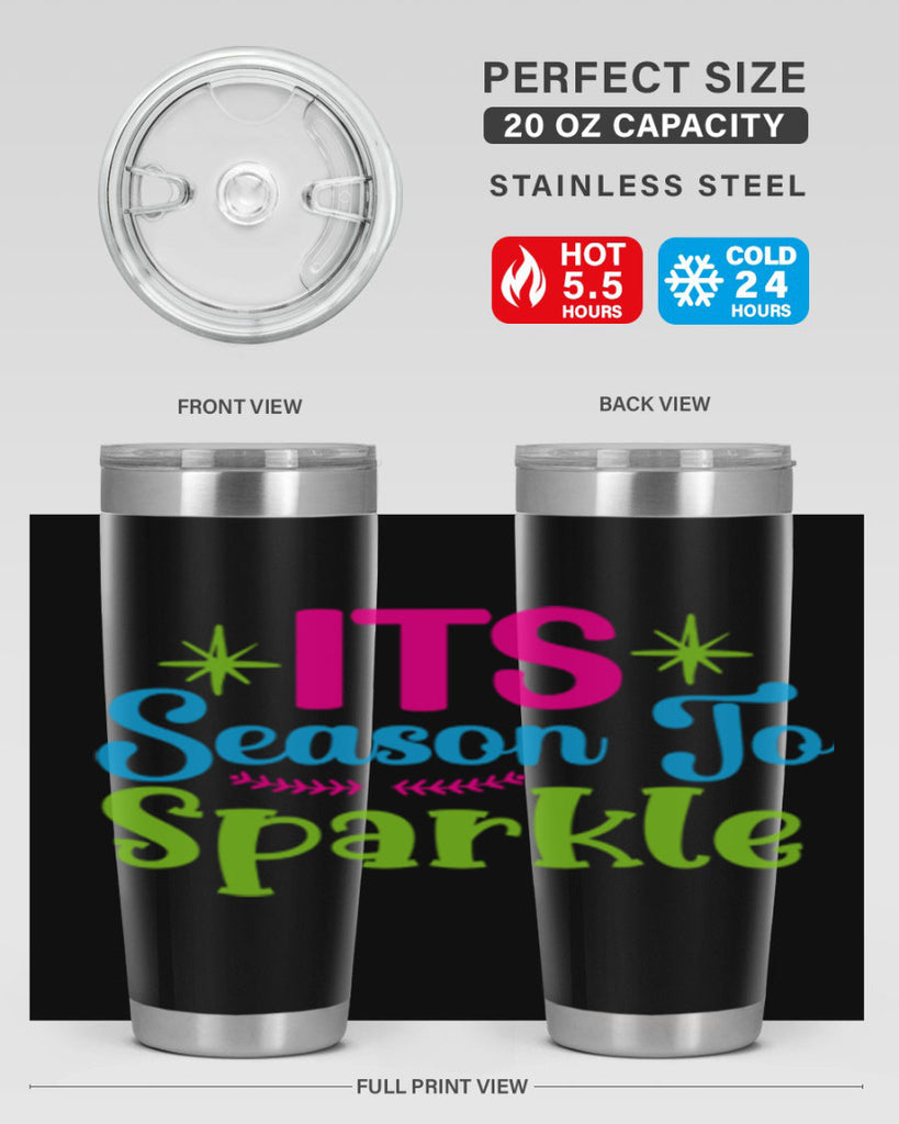 Its Season To Sparkle 267#- winter- Tumbler