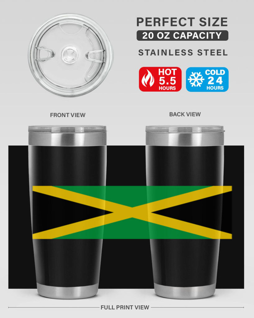 Jamaica 114#- world flags- Tumbler