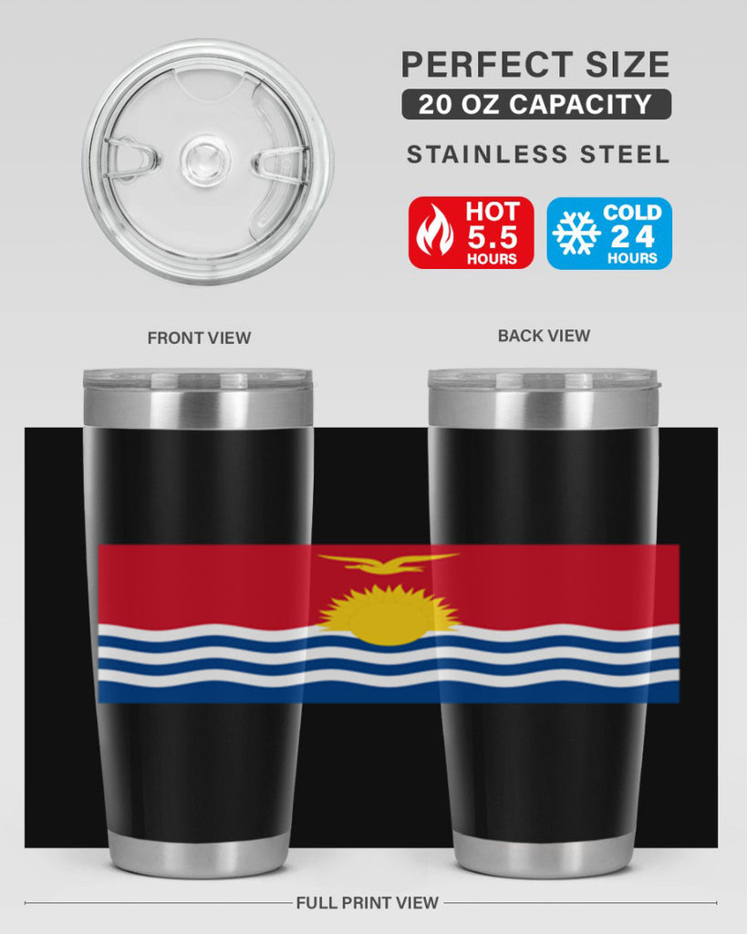 Kiribati 109#- world flags- Tumbler