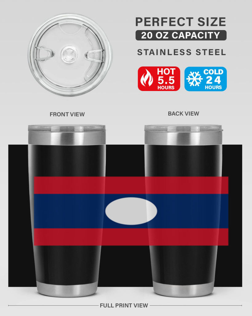 Laos 105#- world flags- Tumbler