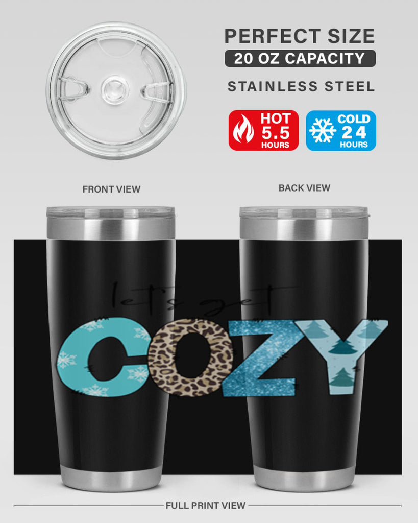 Let s cozy 295#- winter- Tumbler