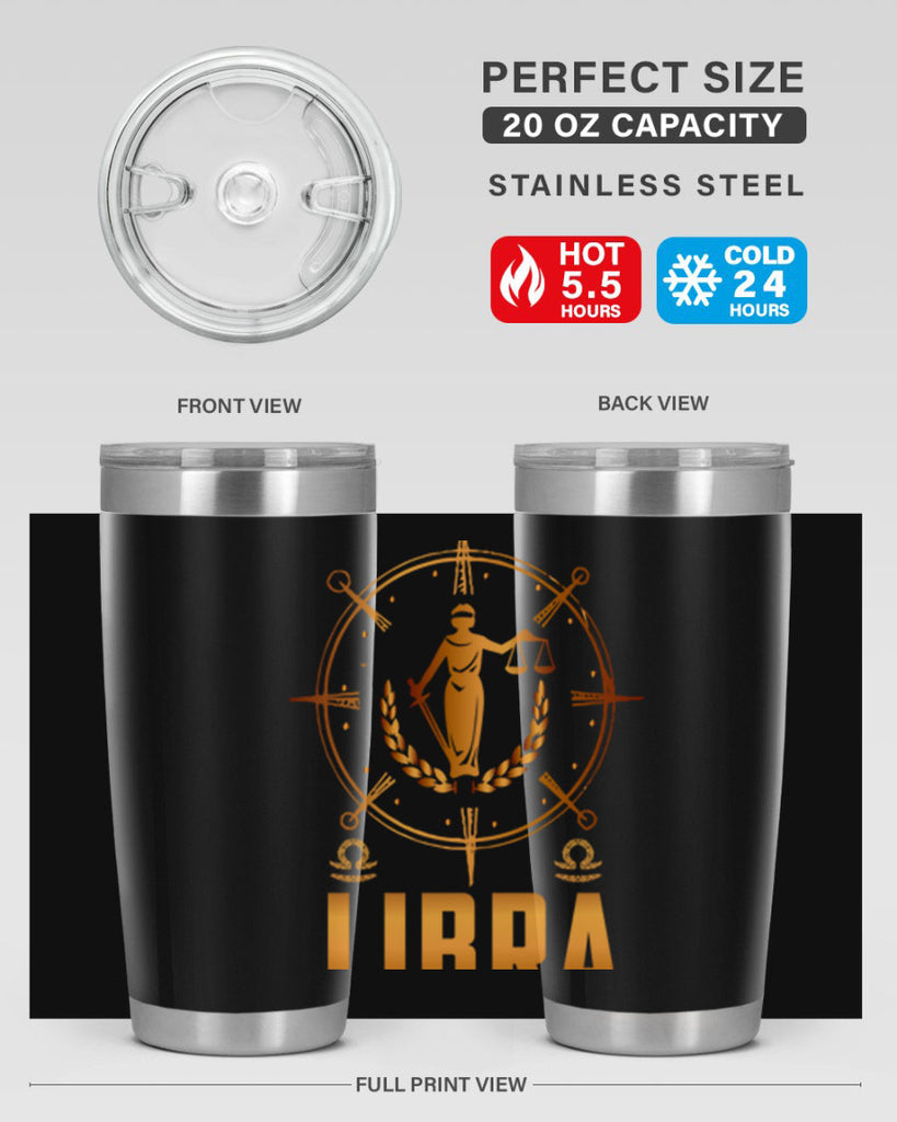 Libra 331#- zodiac- Tumbler