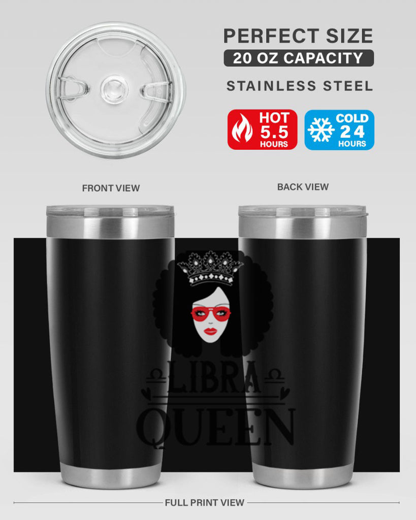Libra queen 330#- zodiac- Tumbler