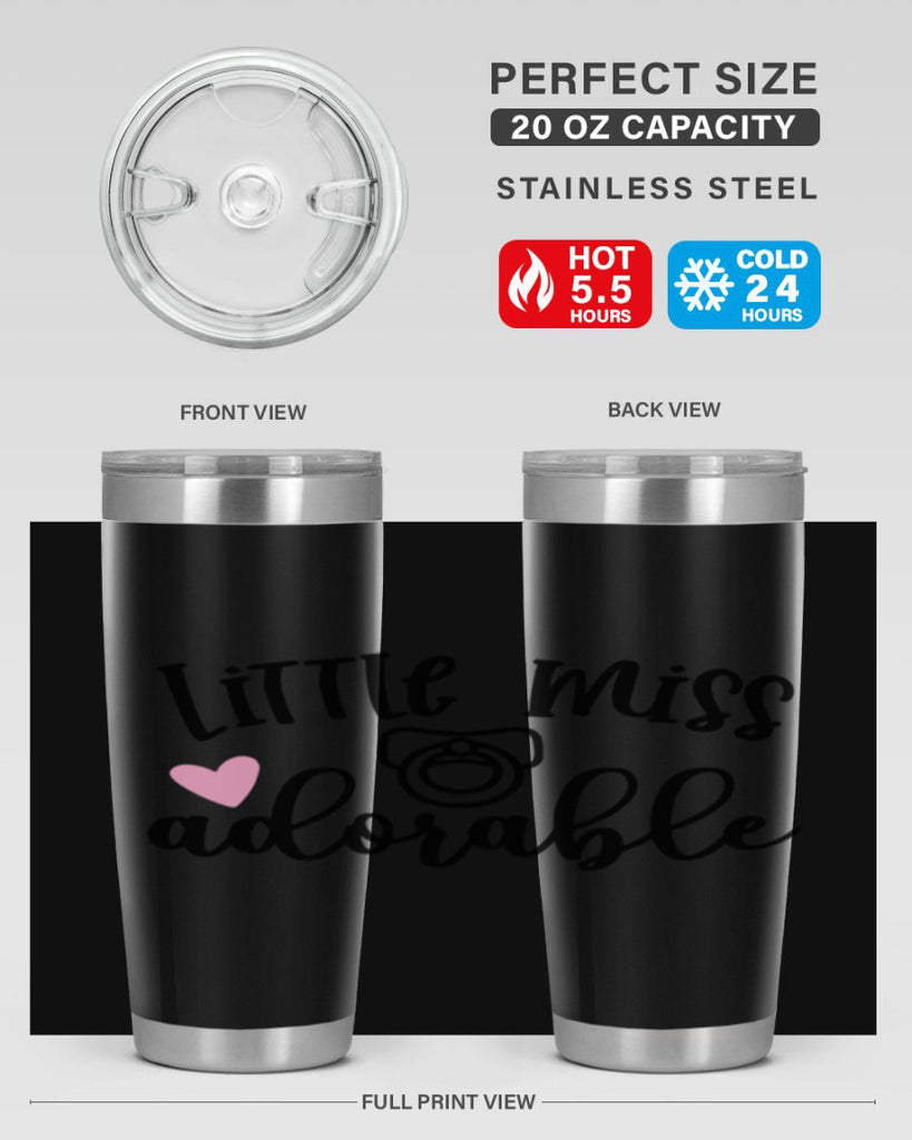 Little Miss Adorable Style 59#- baby- tumbler