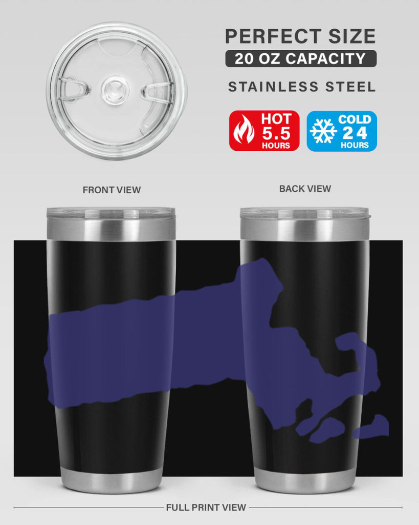 Massachusetts 30#- stateflags- Tumbler
