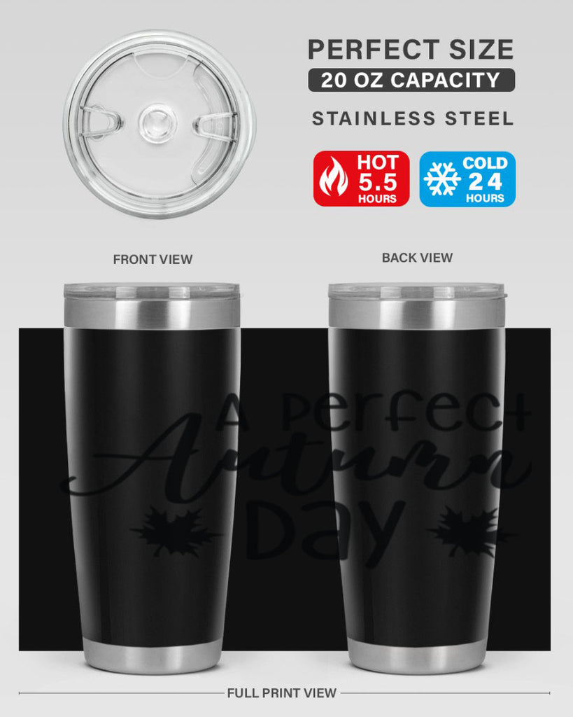 My Perfect Autumn Day 438#- fall- Tumbler