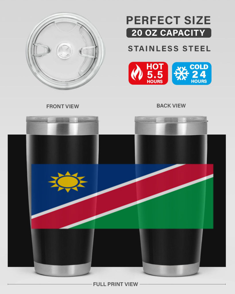 Namibia 78#- world flags- Tumbler