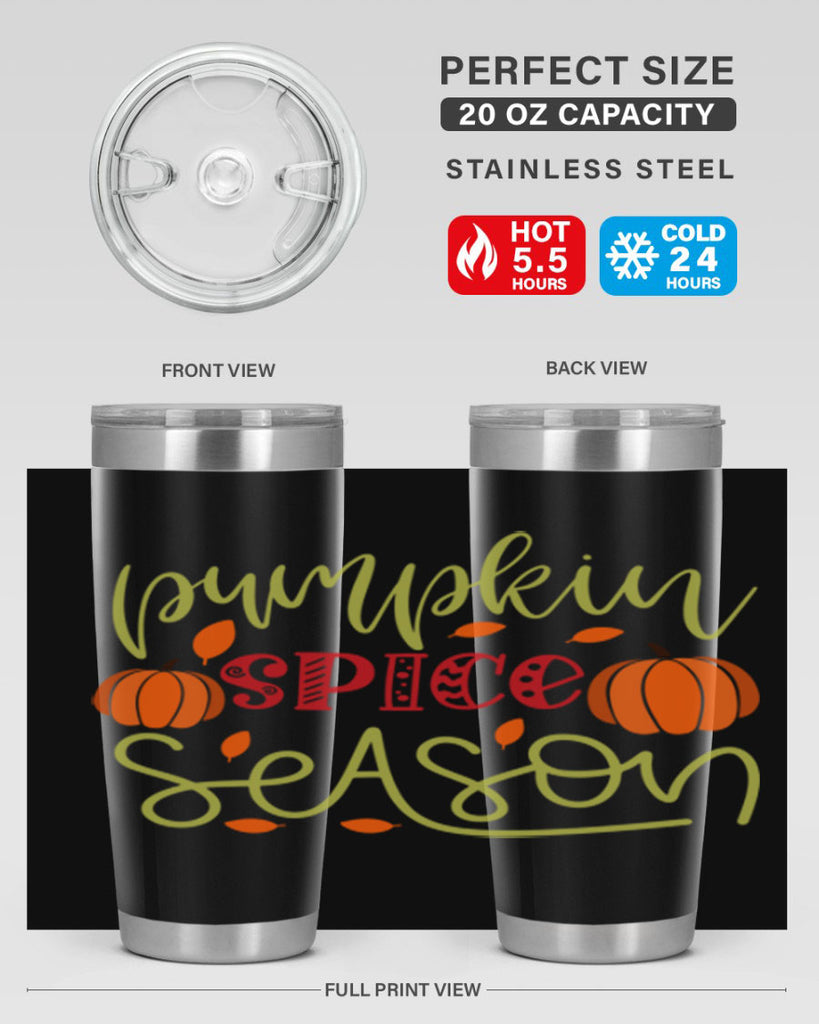 Pumpkin Spice Season 558#- fall- Tumbler