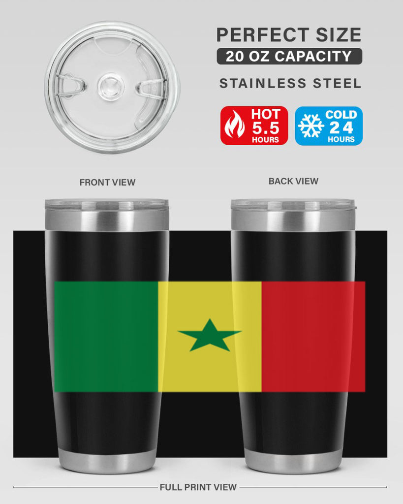 Senegal 45#- world flags- Tumbler