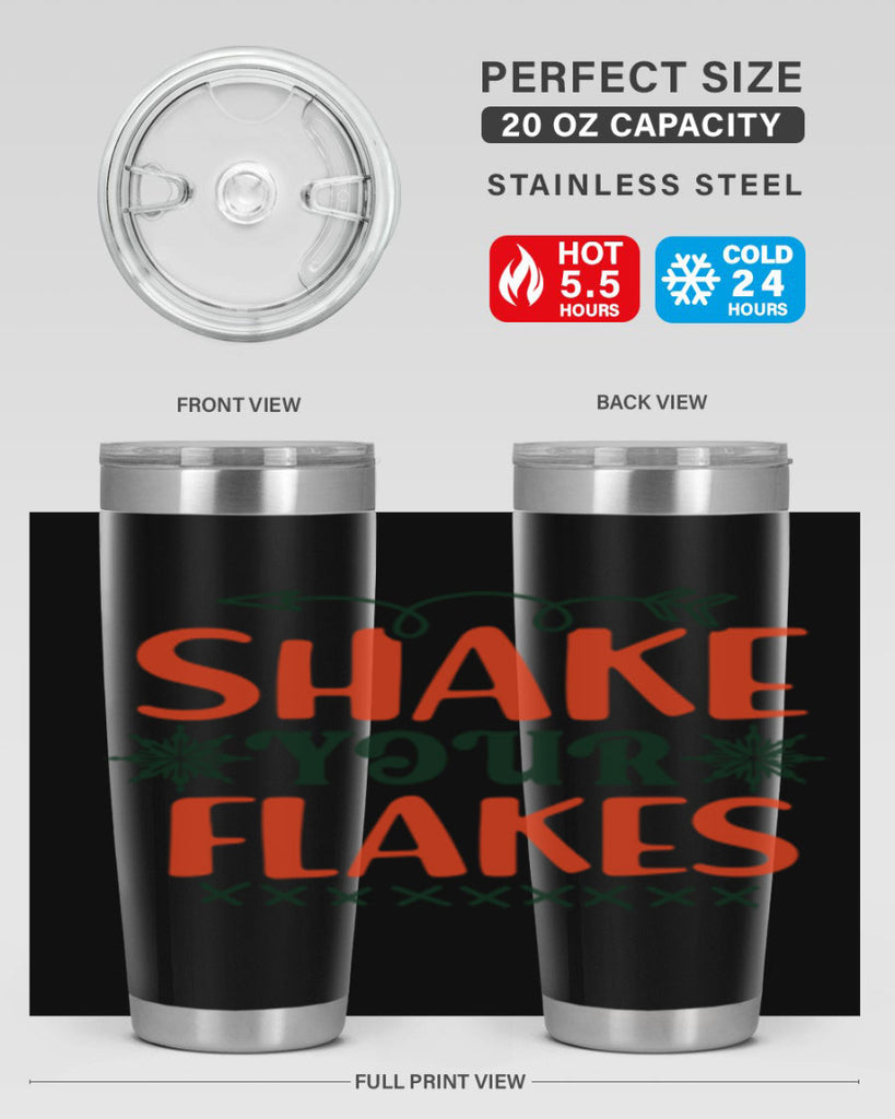 Shake Your Flakes 360#- winter- Tumbler