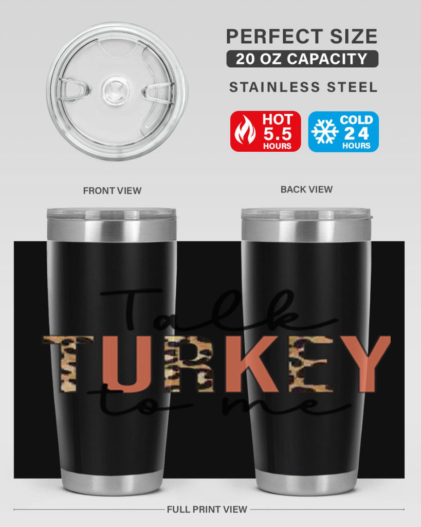 Talk turkey to me 595#- fall- Tumbler