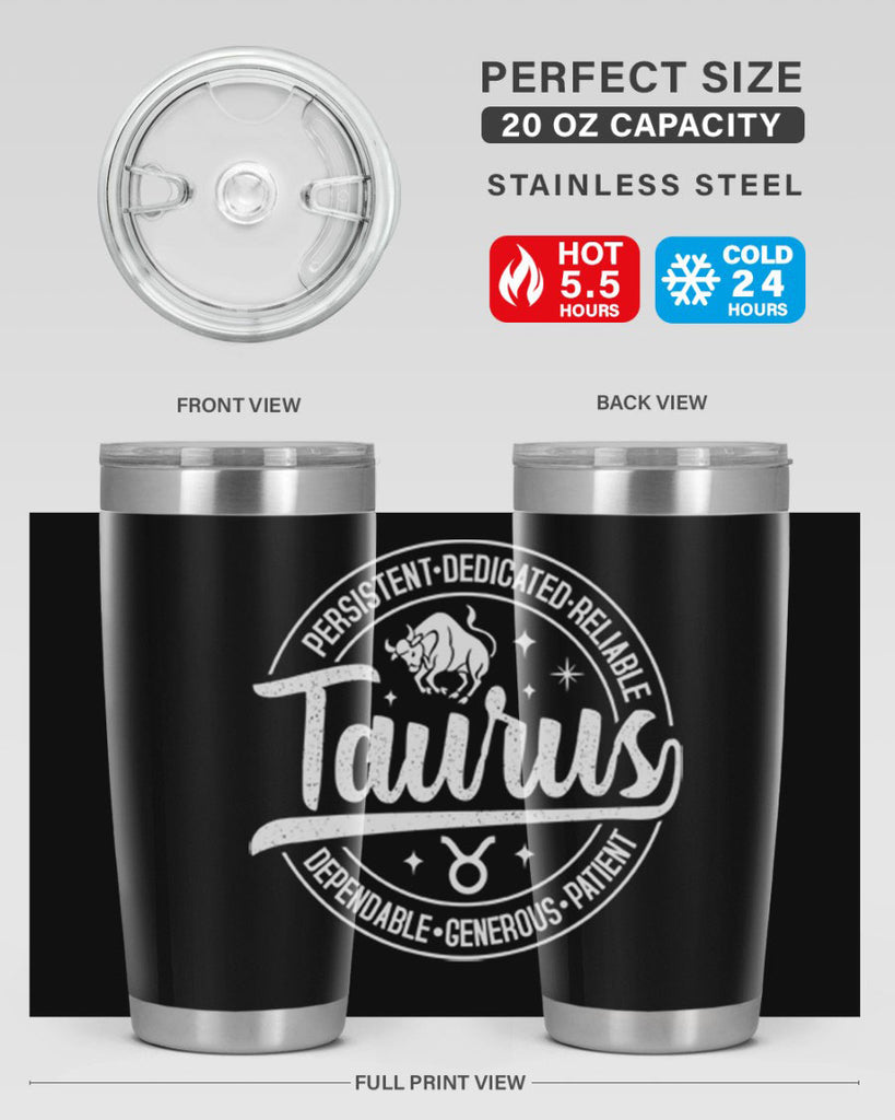 Taurus 495#- zodiac- Tumbler