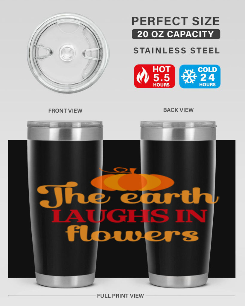 The earth laughs in flowers 538#- spring- Tumbler