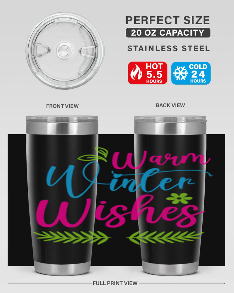 Warm Winter Wishes 450#- winter- Tumbler